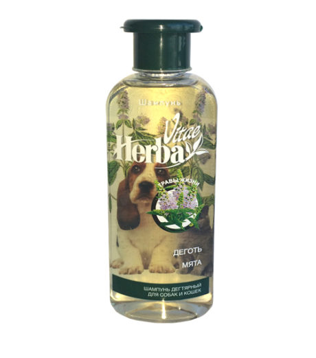 Herba Vitae - шампунь дегтярный для собак и кошек,250мл.