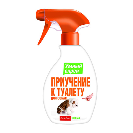 Спрей для собак Приучение к туалету "Умный Спрей" (250 мл.)